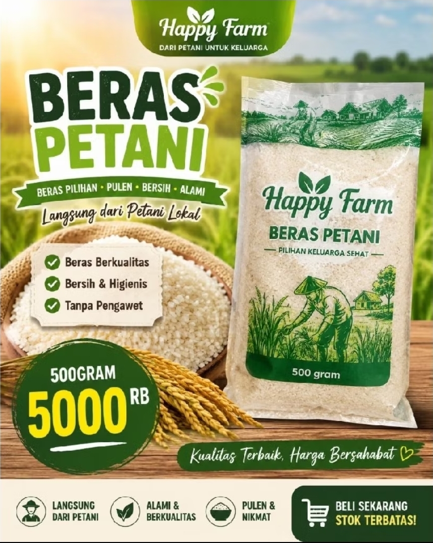 Beras Petani 500 gram